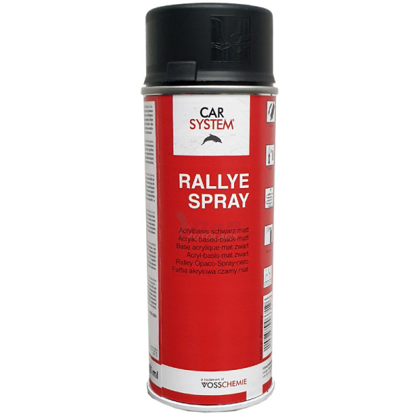 Carsystem Rallye-Spray schwarz matt 400 ml